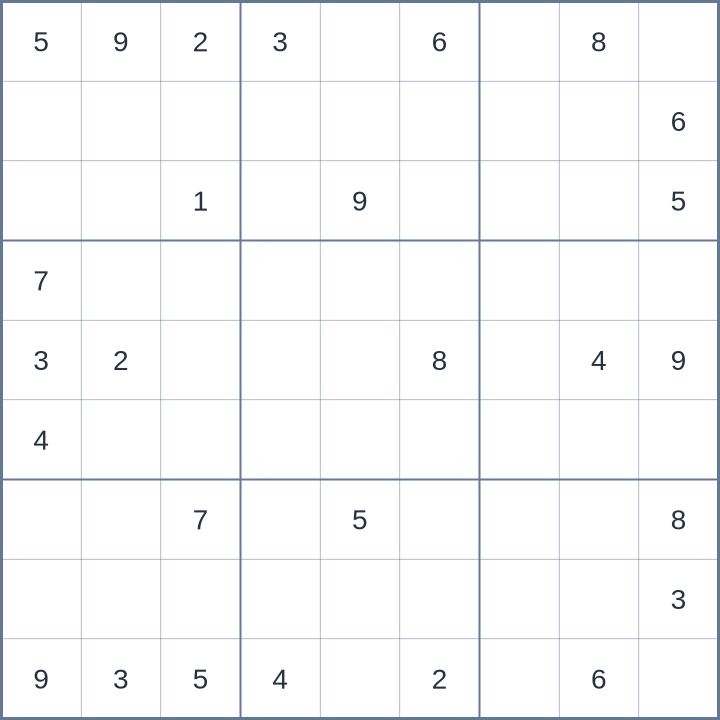 Sudoku #52026100606