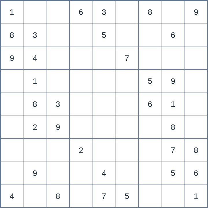 Sudoku #52026100607