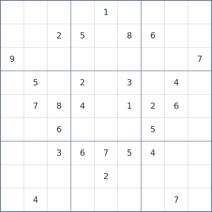 Sudoku #52026100704