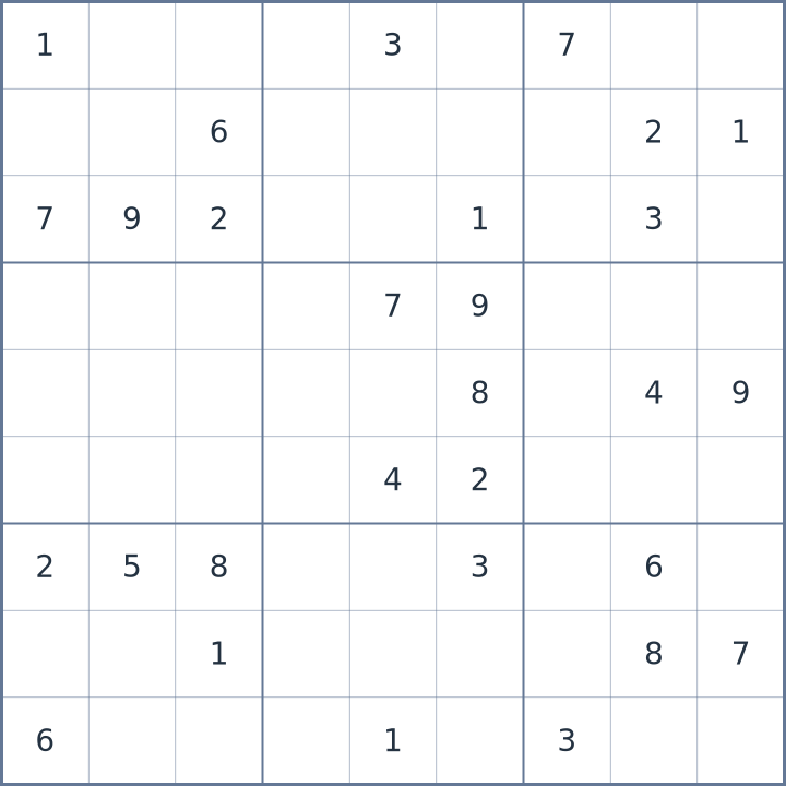 Sudoku #52026100707