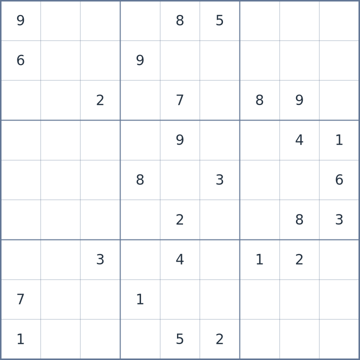 Sudoku #52026100909