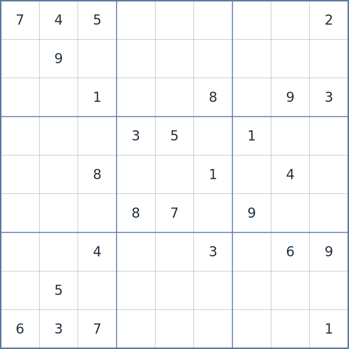 Sudoku #52026101003