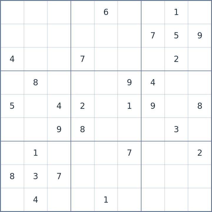 Sudoku #52026101901