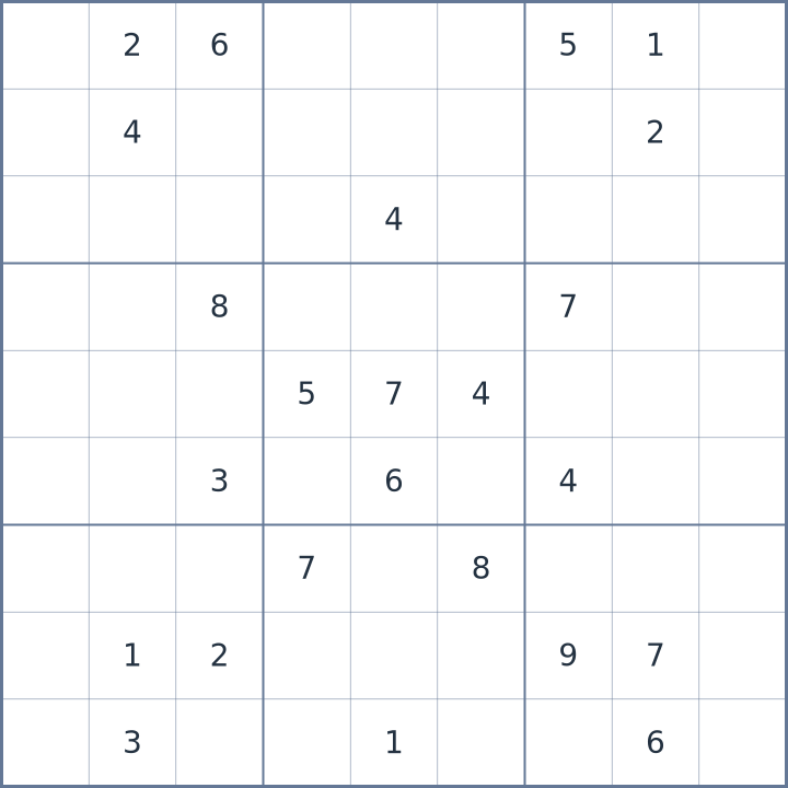Sudoku #52026102004