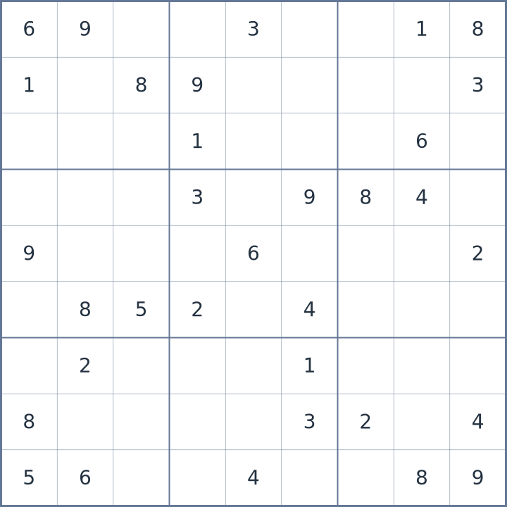 سودوکو #52026102410