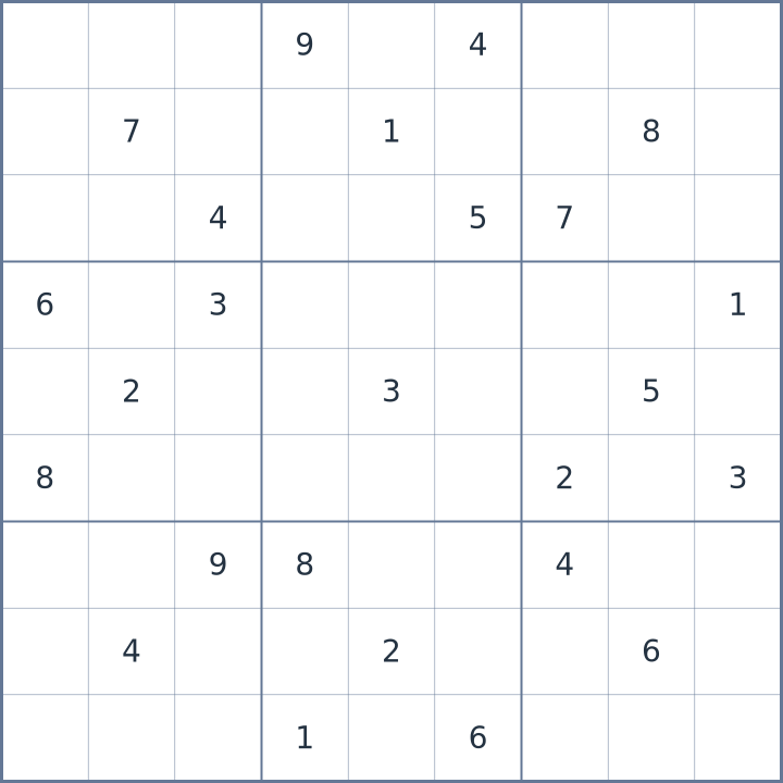 سودوکو #52026102506