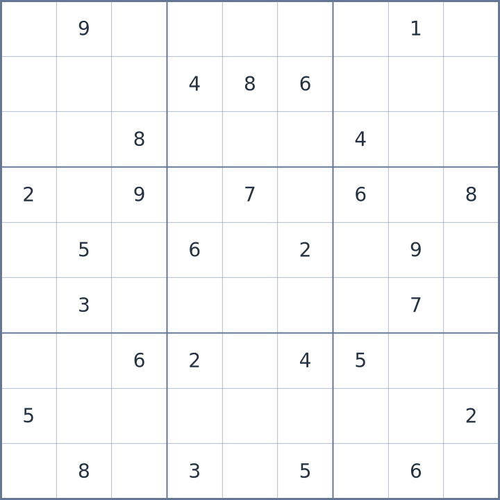 సుడోకు #52026102610