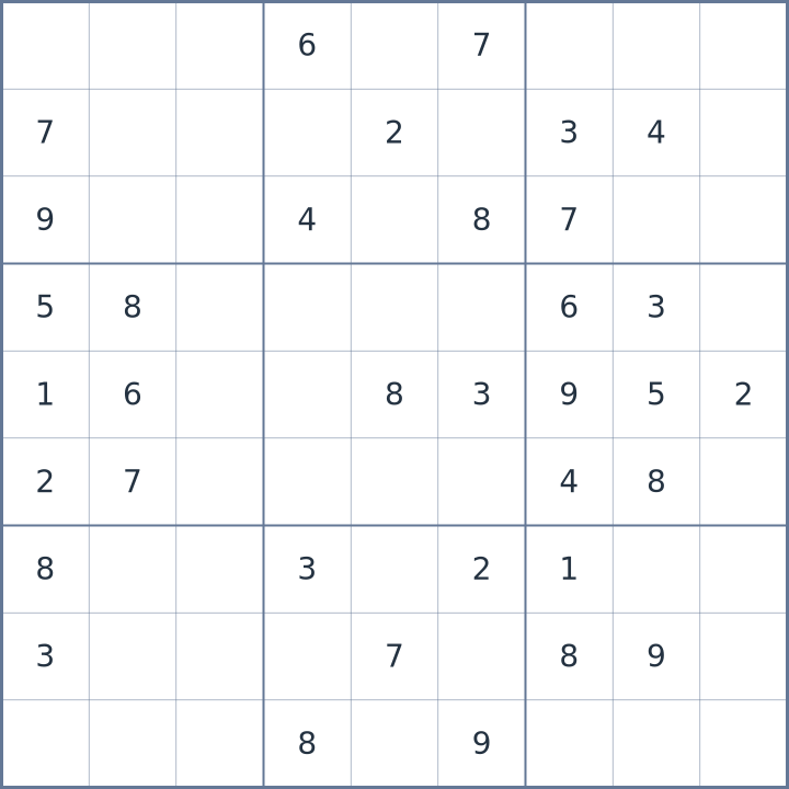 সুডোকু #52026102801
