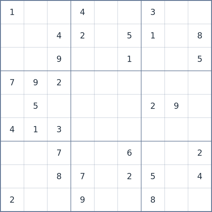Sudoku #52026102909