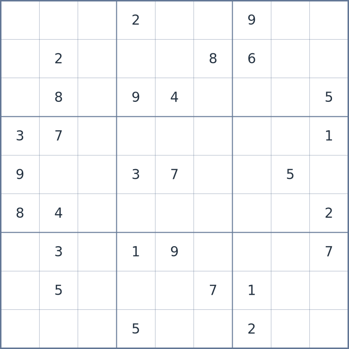 Sudoku #52026103009