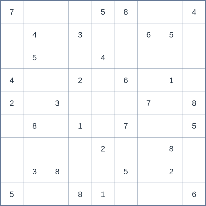 Sudoku #62026042910