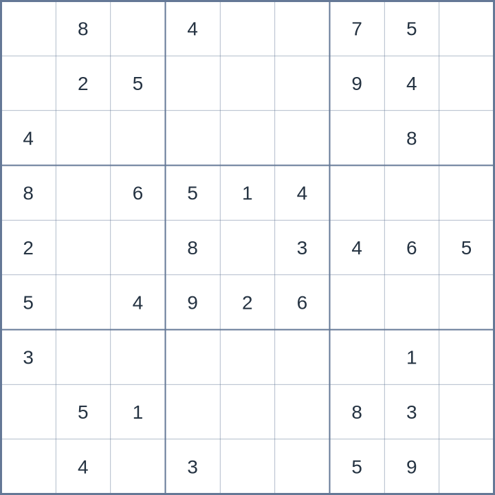 Sudoku #62026050501