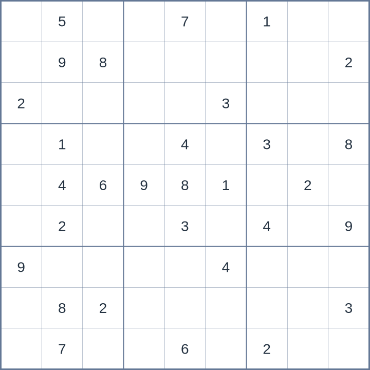Sudoku #62026050703