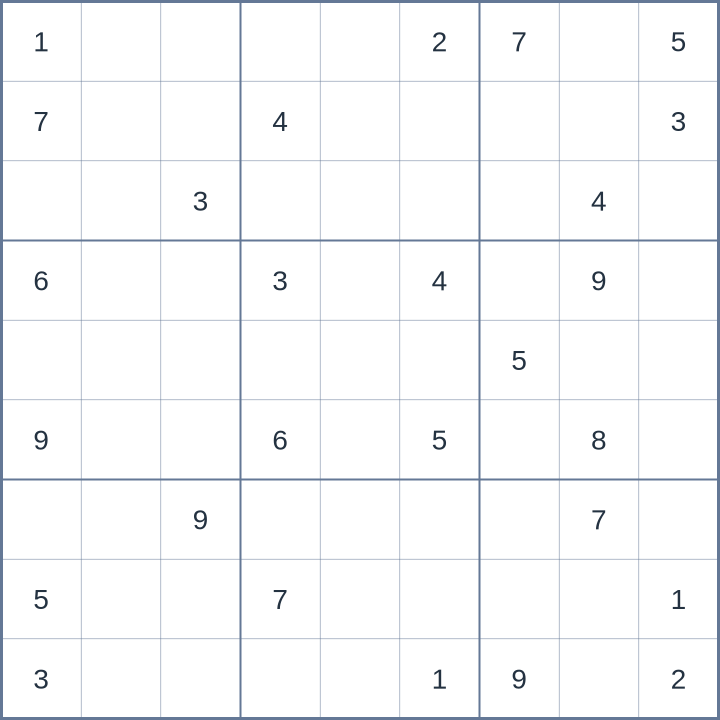 Sudoku #62026050705