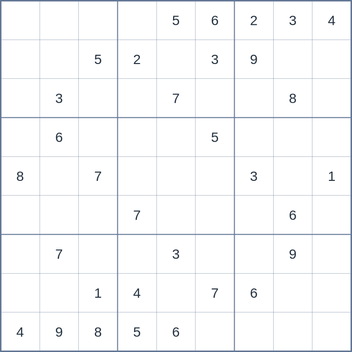 Sudoku #62026050708