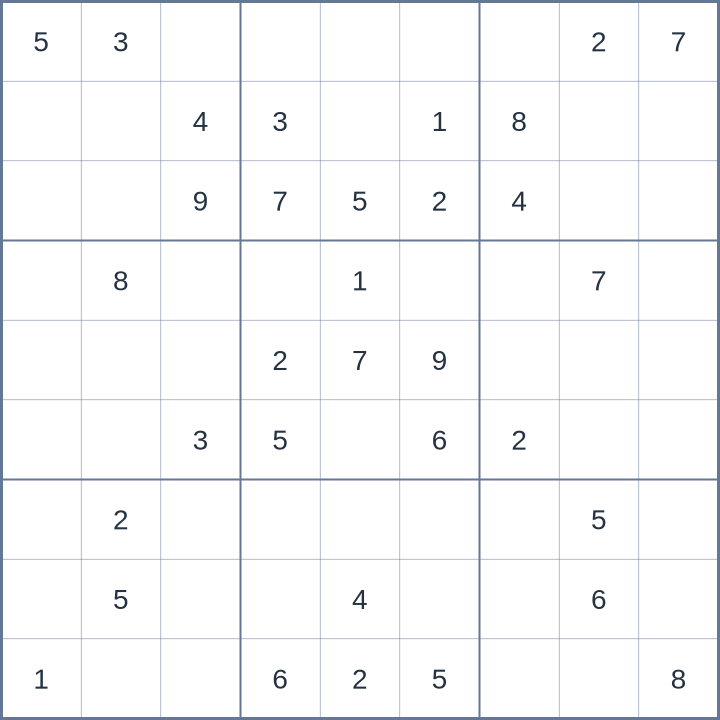 Sudoku #62026050709