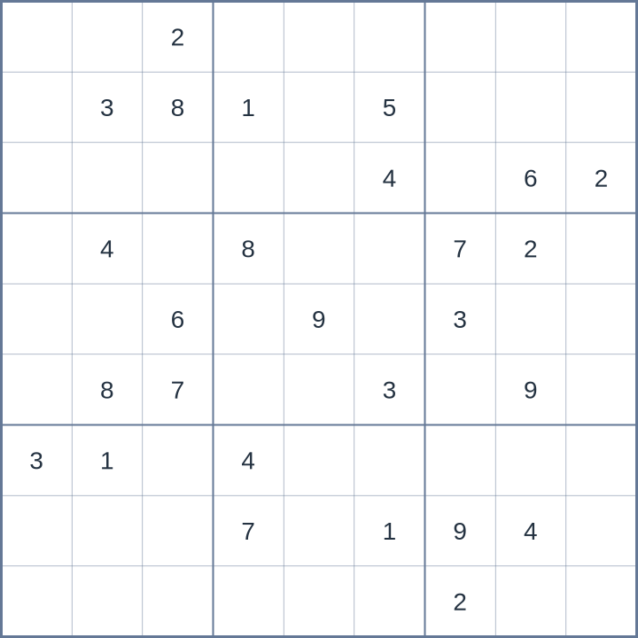 Sudoku #62026051803