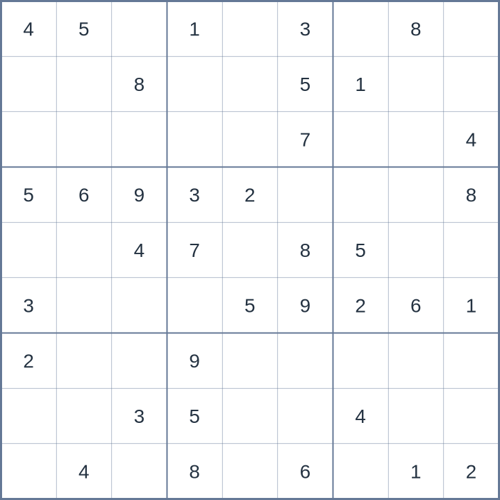 Sudoku #62026051810