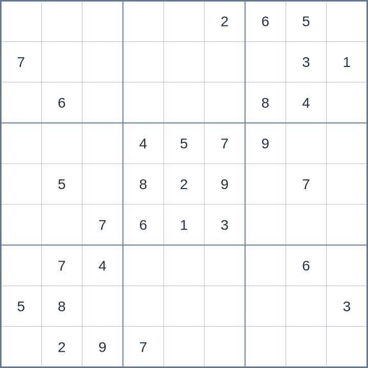 Sudoku #62026052401