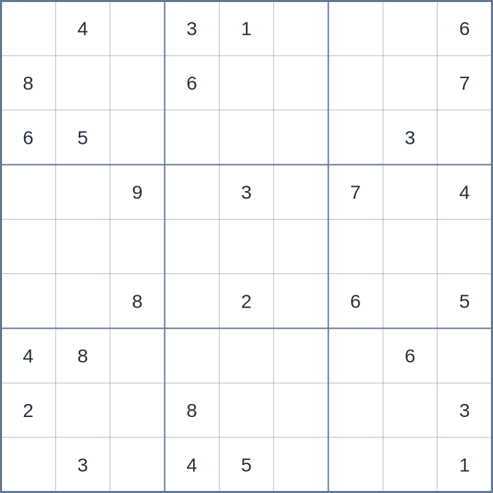 Sudoku #62026052607