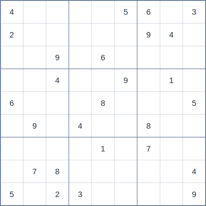 Sudoku #62026052610