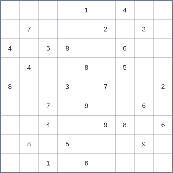 Sudoku #62026052709