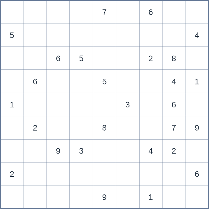 Sudoku #62026052807