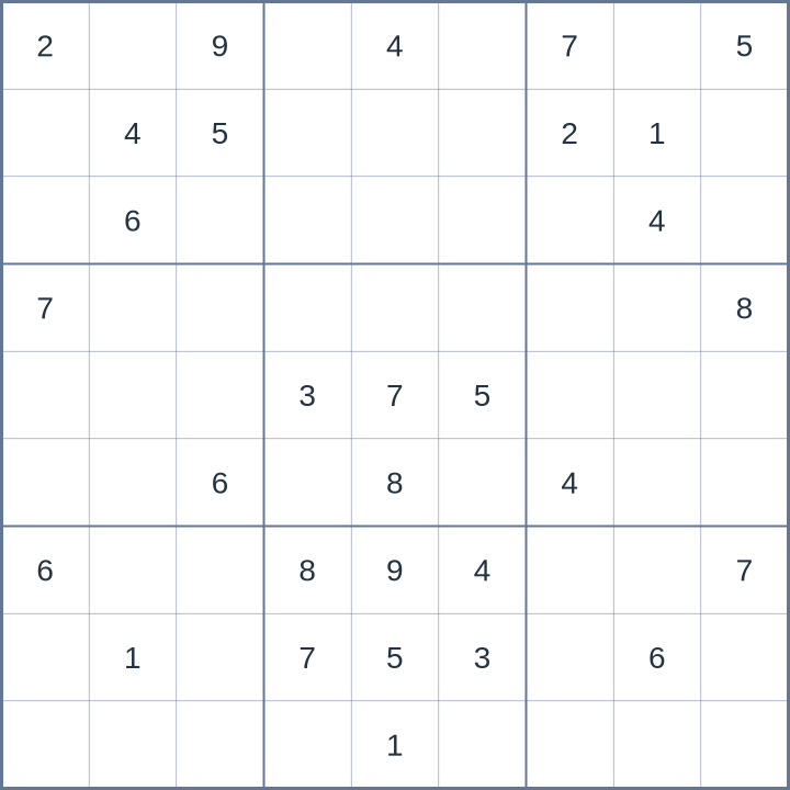 Sudoku #62026052905