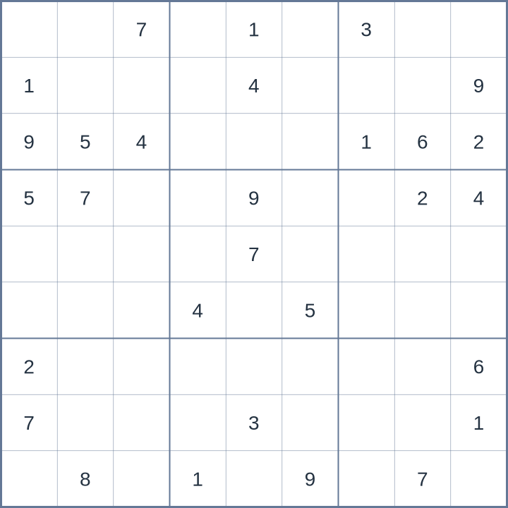 Sudoku #62026053103