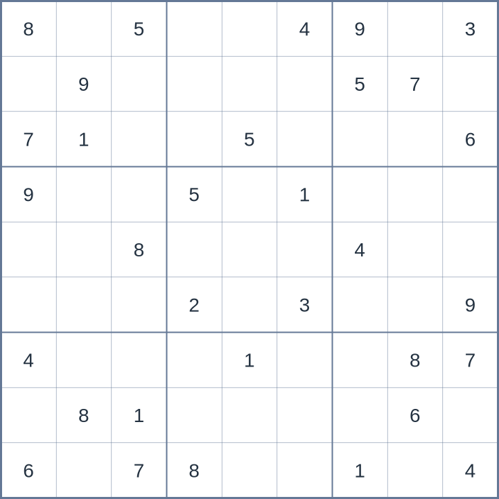 Sudoku #62026060508