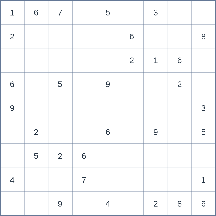 Sudoku #62026060510