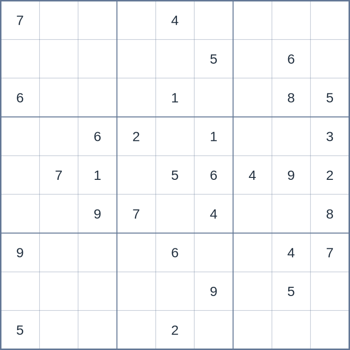 Sudoku #62026060709