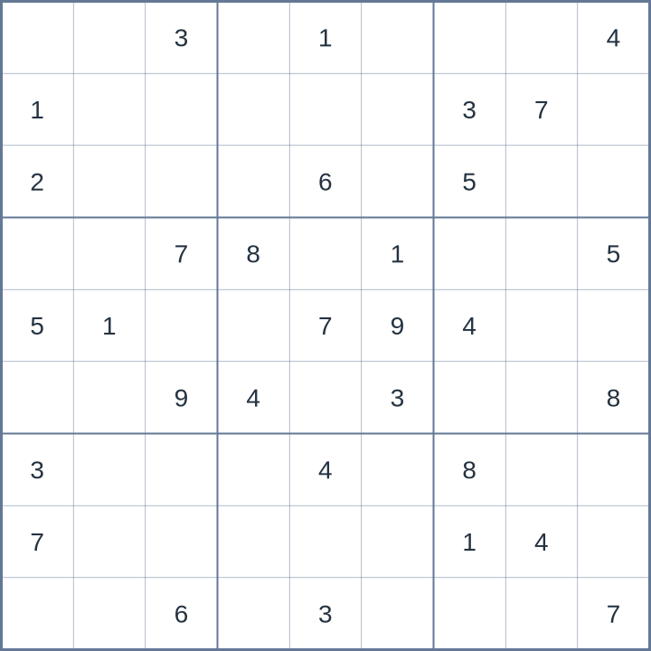 Sudoku #62026060802