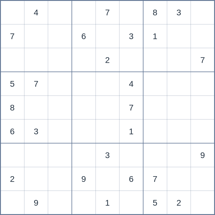 Sudoku #62026061107