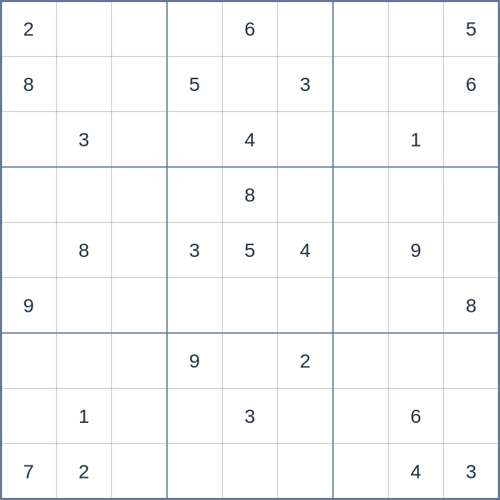 Sudoku #62026061210
