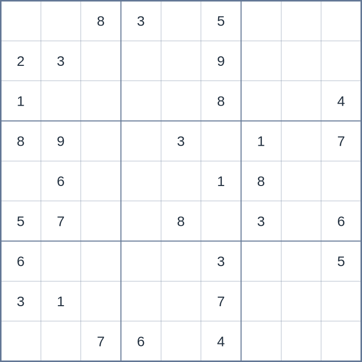 Sudoku #62026062409