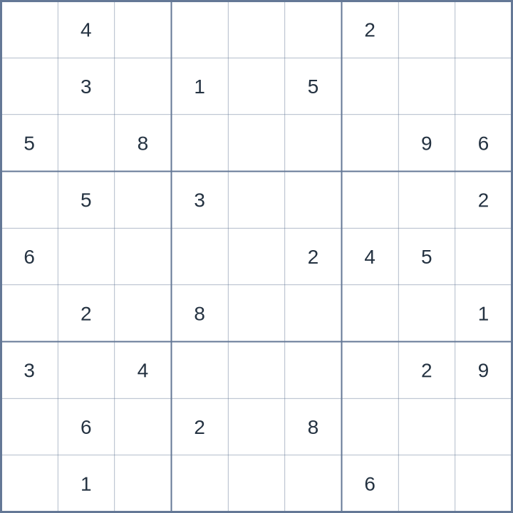 Sudoku #62026062810