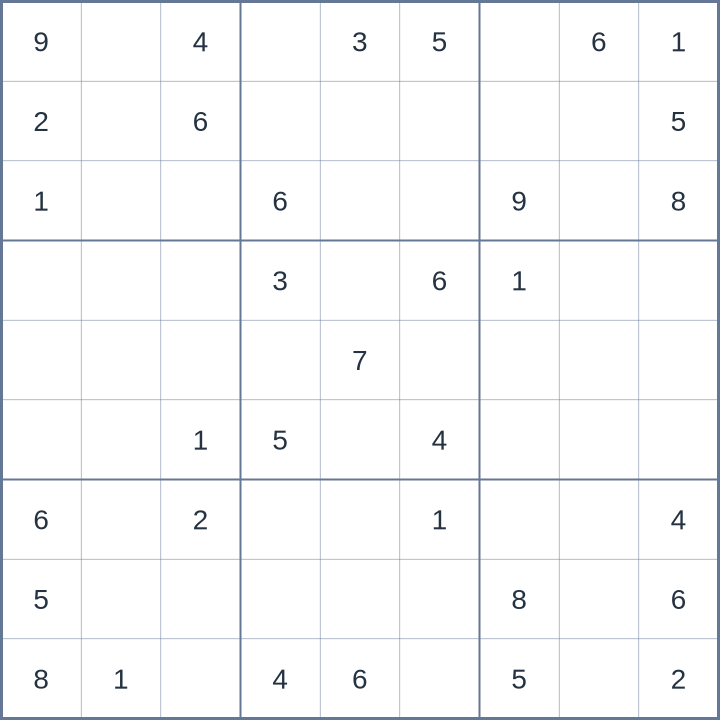 Sudoku #62026063005