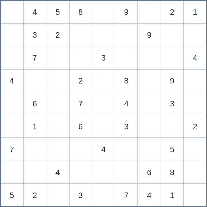 Sudoku #62026070307