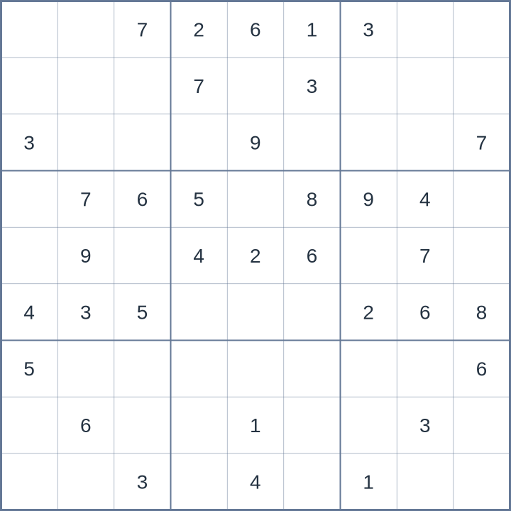 Sudoku #62026070406