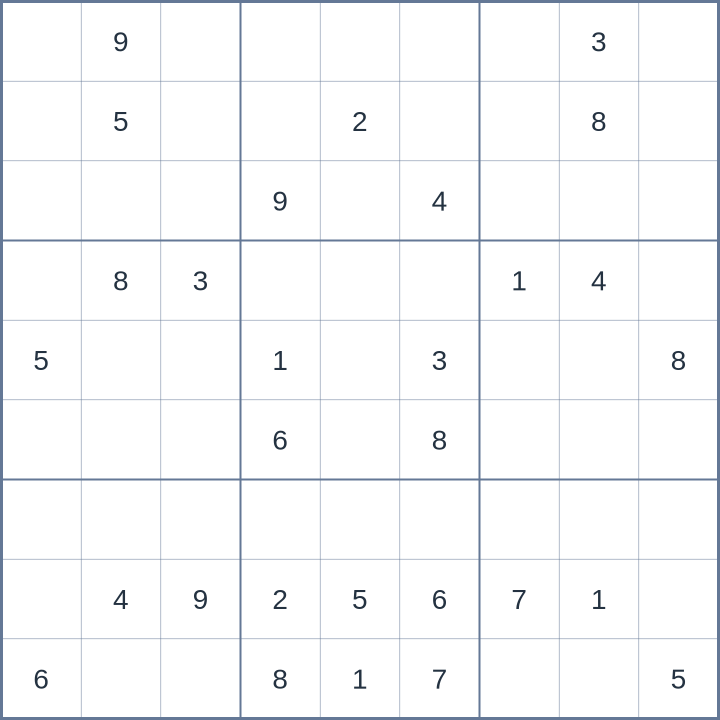 Sudoku #62026070407