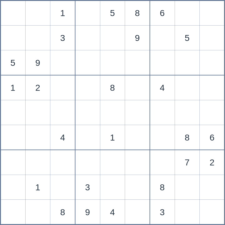 Sudoku #62026070410