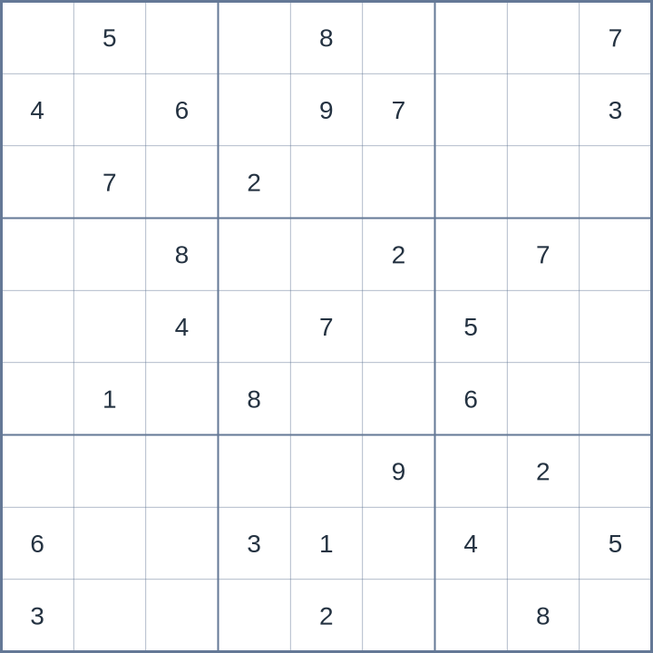 Sudoku #62026070510