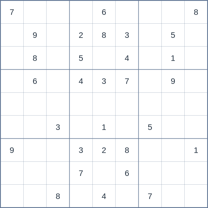 Sudoku #62026070603