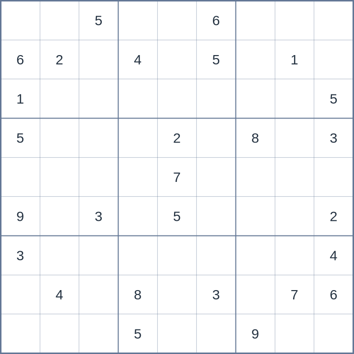 Sudoku #62026070606
