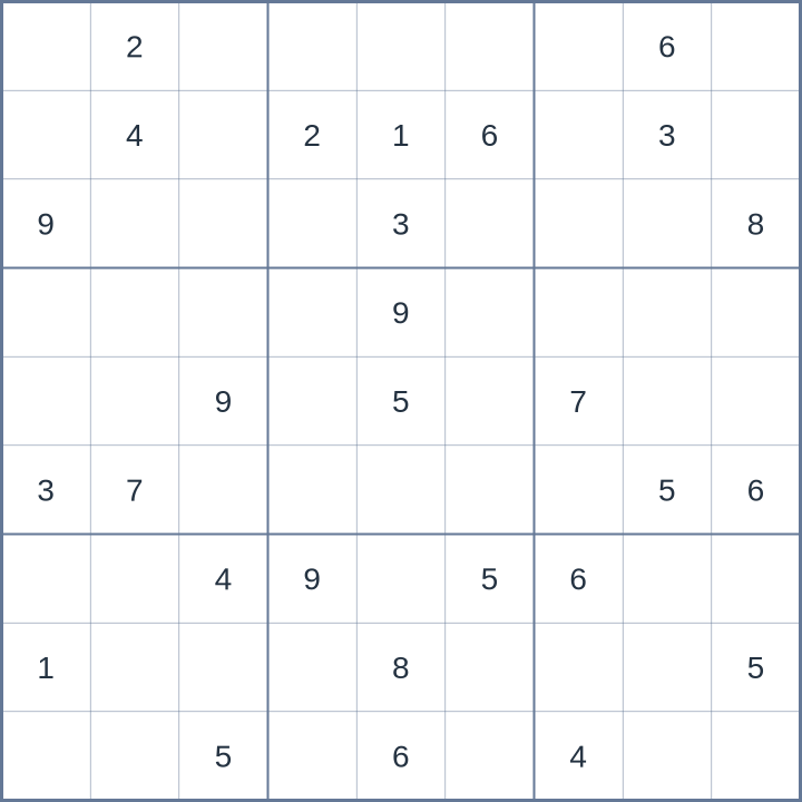 Sudoku #62026070710