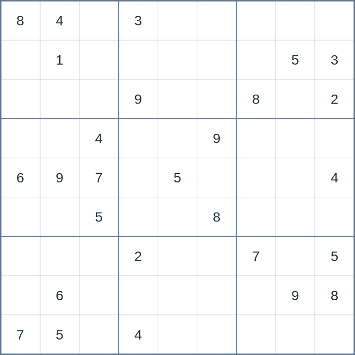Sudoku #62026070810