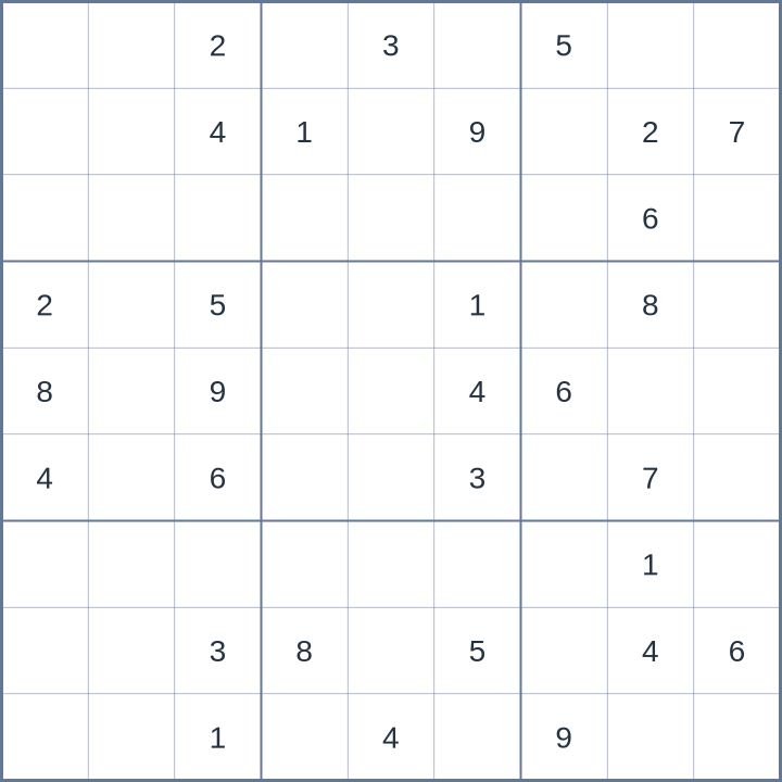 Sudoku #62026070905