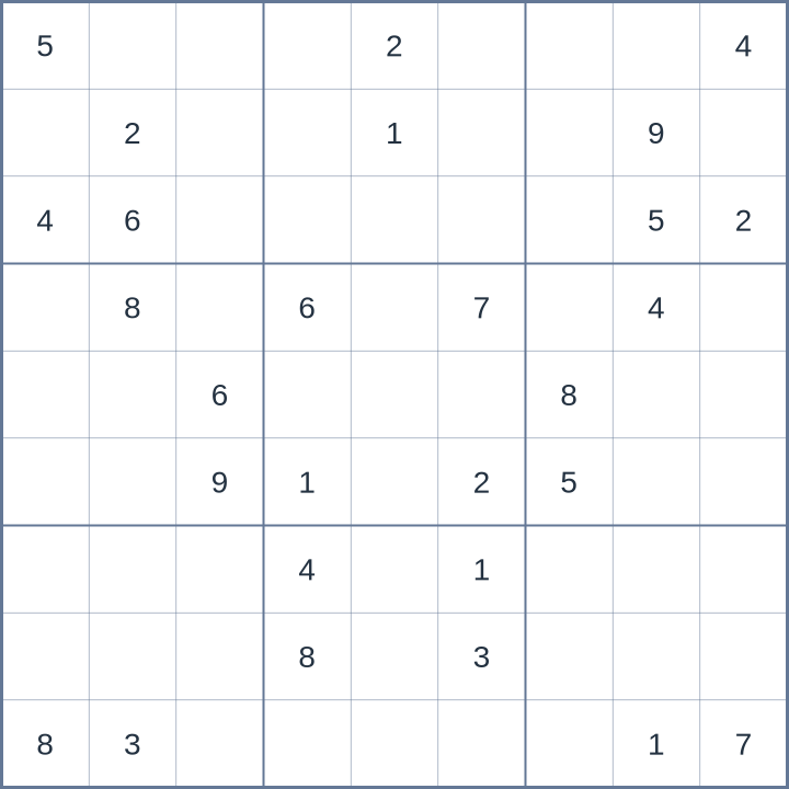 Sudoku #62026070909
