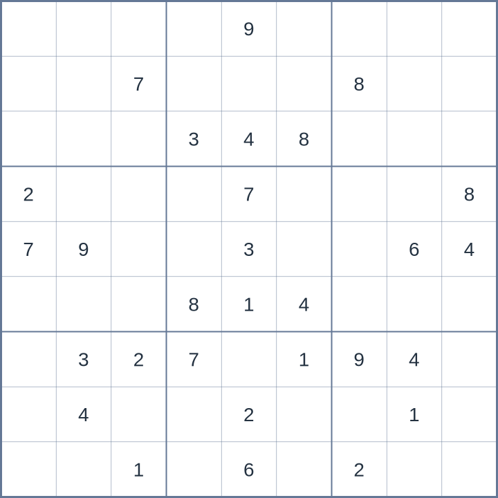Sudoku #62026071003